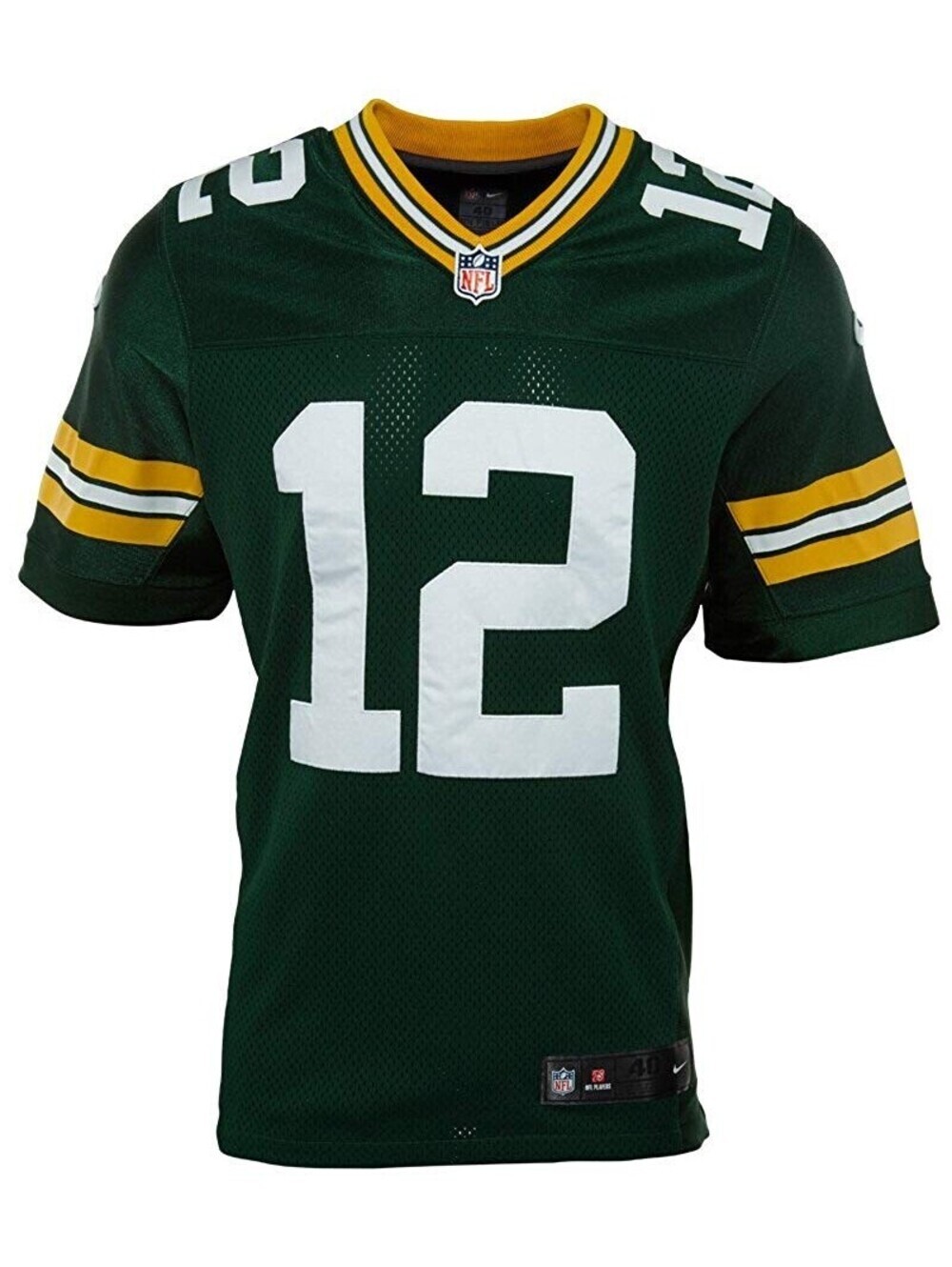 Nike Mens Aaron Rodgers Green Bay Packers Elite Jersey Size 56